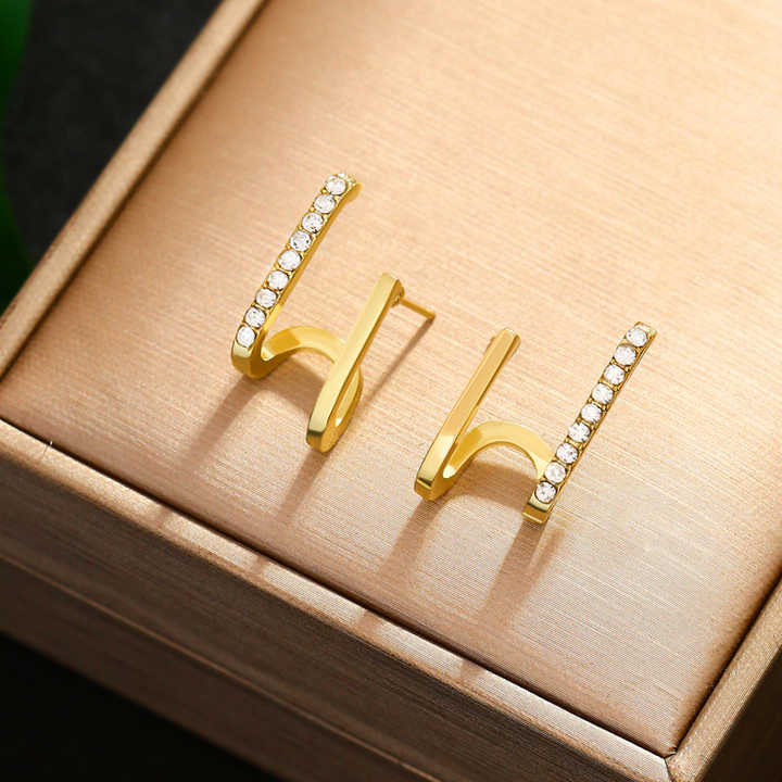 Korean Stone Studs - Image 2