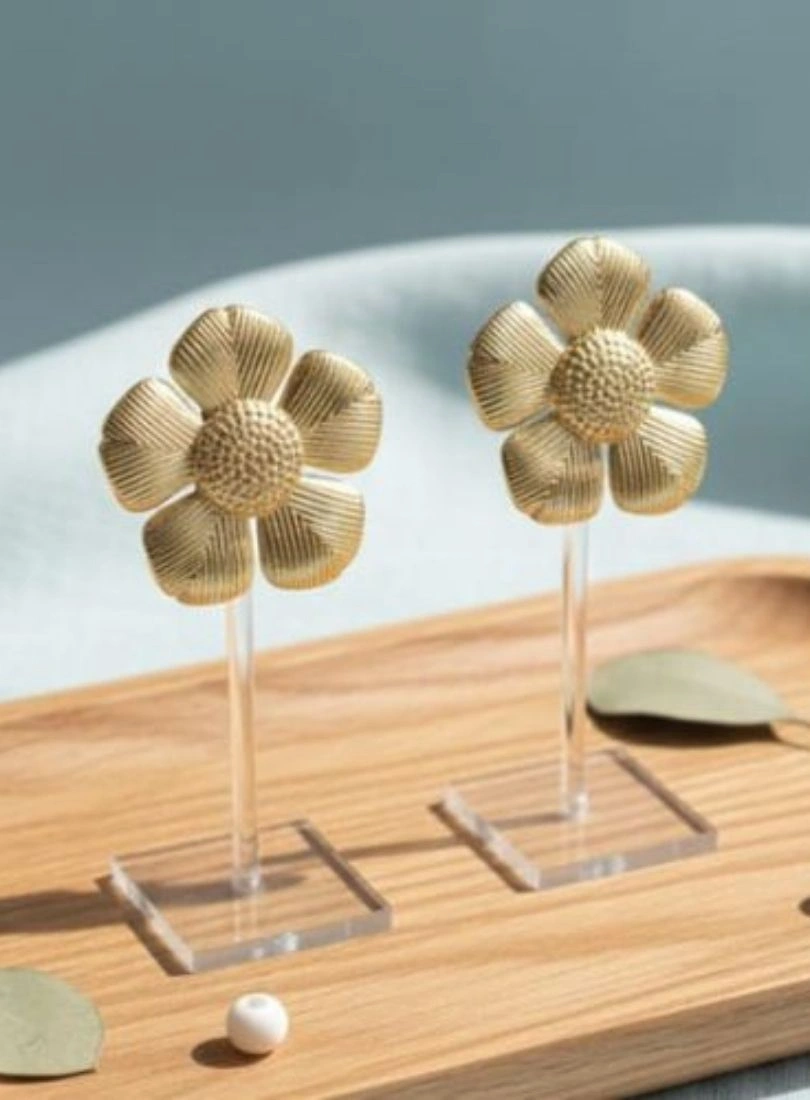 Premium Stainless Steel Gold-Plated Earrings - Image 4
