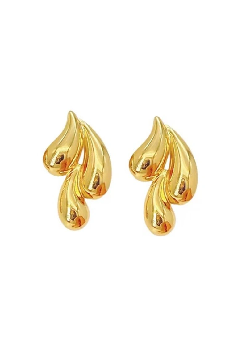 Premium Stainless Steel Gold-Plated Earrings - Image 6